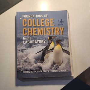Textbook "Foundations of college chemistry in the laboratory"